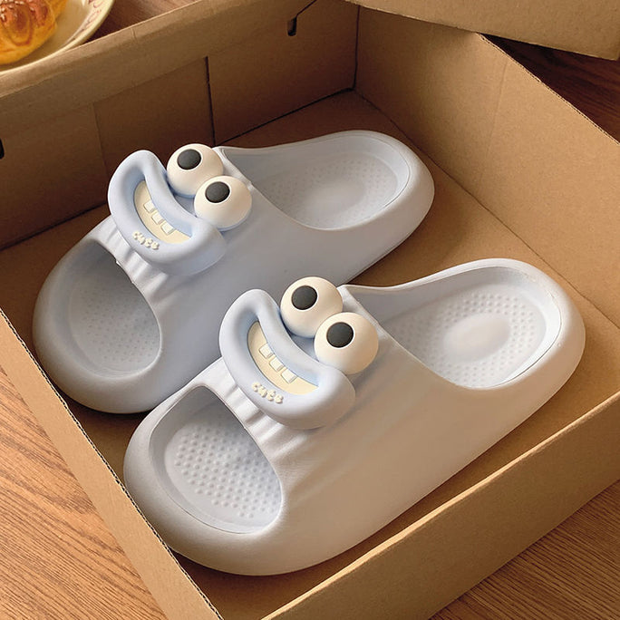 Funny Sausage Mouth Slippers – Soft Unisex Non-Slip Slides for Home & Indoor Comfort