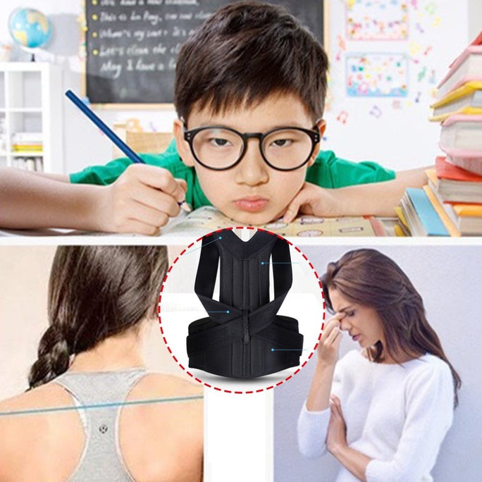 Adjustable Spine &amp; Back Posture Corrector Brace – Premium Support