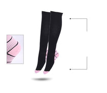 Unisex Compression Socks – Breathable Support for Nurses, Athletes & Travel