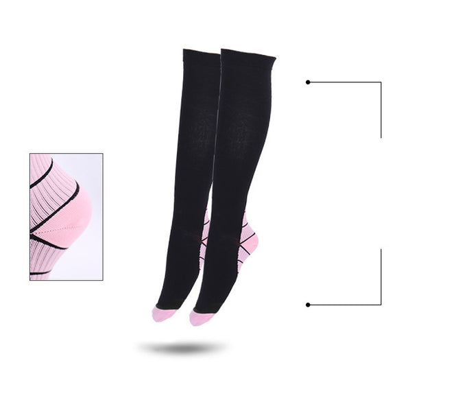 Unisex Compression Socks – Breathable Support for Nurses, Athletes & Travel
