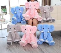 Fluffy Elephant Plush Toy – Soft & Cozy Stuffed Animal for Kids