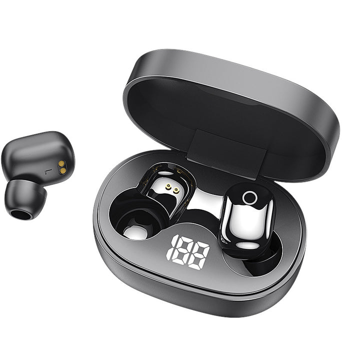 Bluetooth 5.0 Wireless Earbuds with Charging Case – Stereo Sound, LED Power Display & HD Calls
