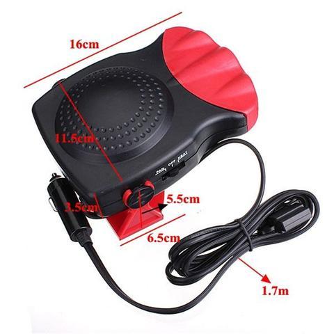 Portable Car Windshield Defroster and Heater for Fast Ice and Fog Removal