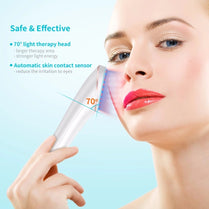 Xpreen Wireless Acne Light Therapy Device – Rechargeable Blue & Red Light Treatment for Clearer Skin