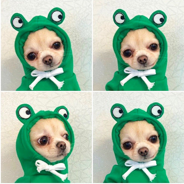 Cute Dog Hoodie – Warm Winter Clothes for Small Dogs & Puppies