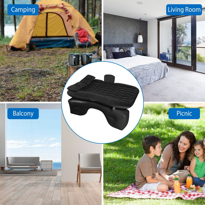 Portable Car Air Mattress – Inflatable Travel Bed for Camping & Road Trips