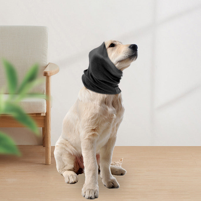 Calming Dog Ear Cover – Noise-Reducing Pet Hood & Earmuffs for Anxiety Relief, Grooming, Bathing & Drying