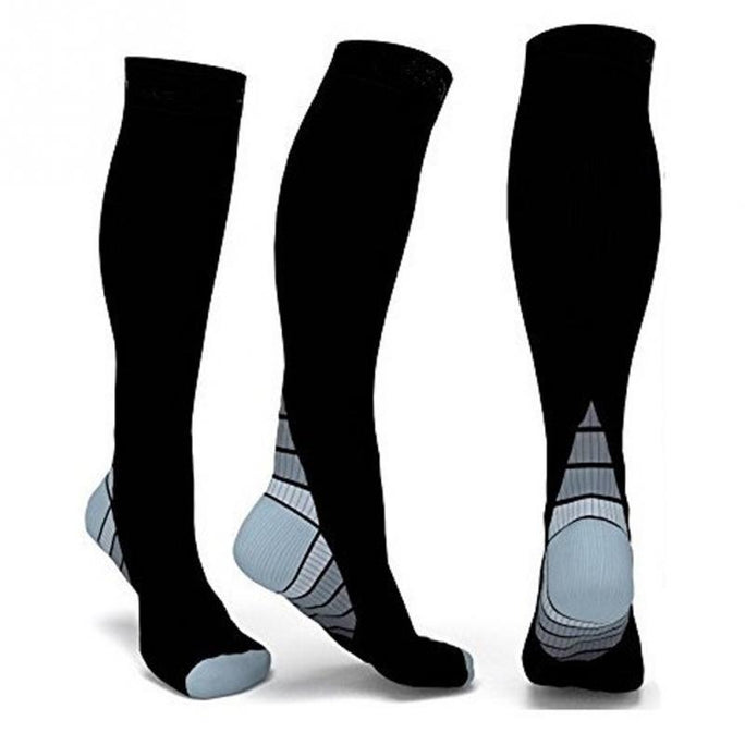 Unisex Compression Socks – Breathable Support for Nurses, Athletes & Travel
