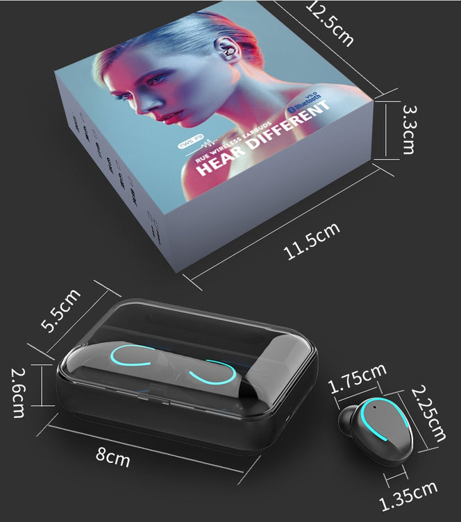 Multifunction Bluetooth Earbuds with Power Bank & Phone Stand