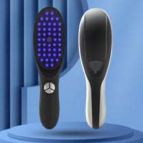 LED Hair Care Massager – Red & Blue Light Scalp Therapy with Vibration