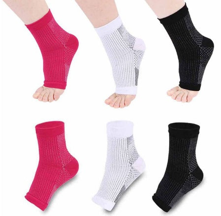 Unisex Compression Foot Sleeves – Anti-Fatigue & Ankle Support