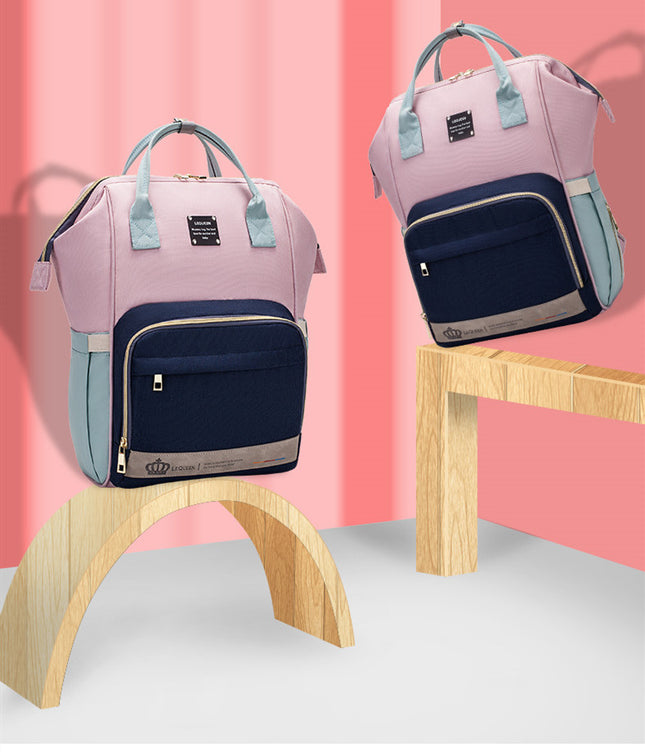Waterproof Maternity Diaper Bag – Large-Capacity Backpack