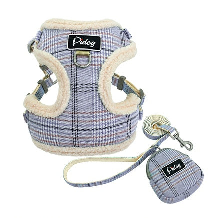 No-Pull Adjustable Dog Harness and Leash Set – Comfortable and Durable for Training