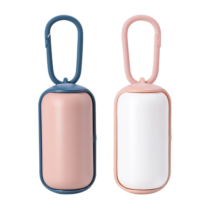 Portable Pet Waste Bag Dispenser – Mini Poop Bag Holder for Dogs and Cats