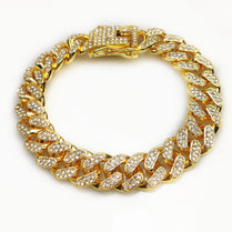 Hip Hop Pet Collar – Stylish Bling Accessory for Your Pet