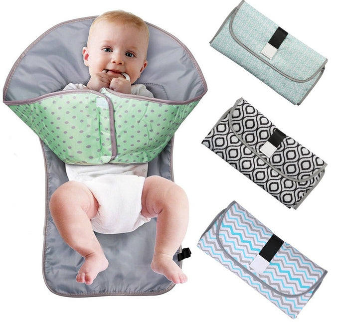 Portable Baby Changing Pad – Waterproof, Foldable & Easy-to-Clean Diaper Mat for Travel and Home