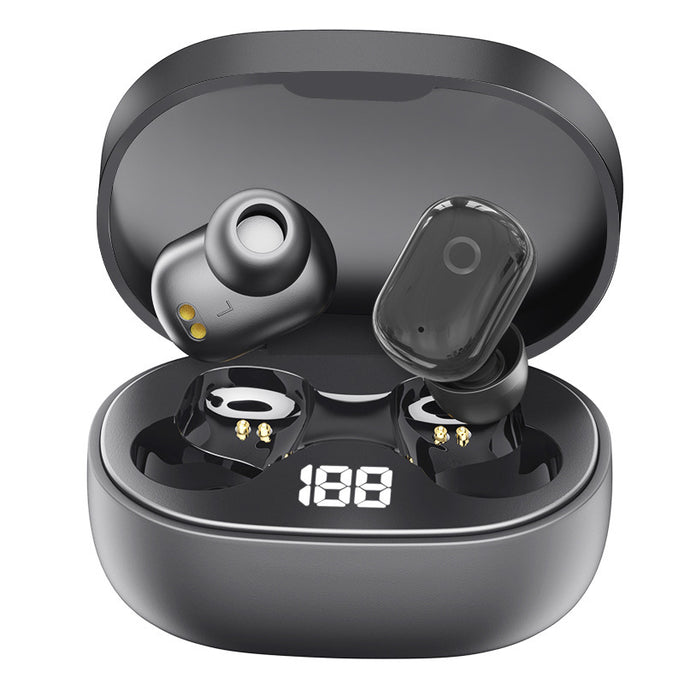 Bluetooth 5.0 Wireless Earbuds with Charging Case – Stereo Sound, LED Power Display & HD Calls