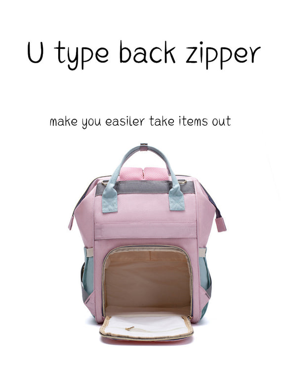 Waterproof Maternity Diaper Bag – Large-Capacity Backpack