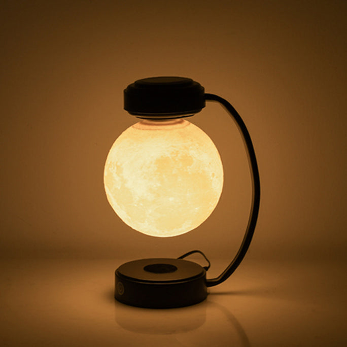 Luxury 3D LED Moon Lamp – Premium Magnetic Levitating & Rotating Night Light for Home & Office Decor