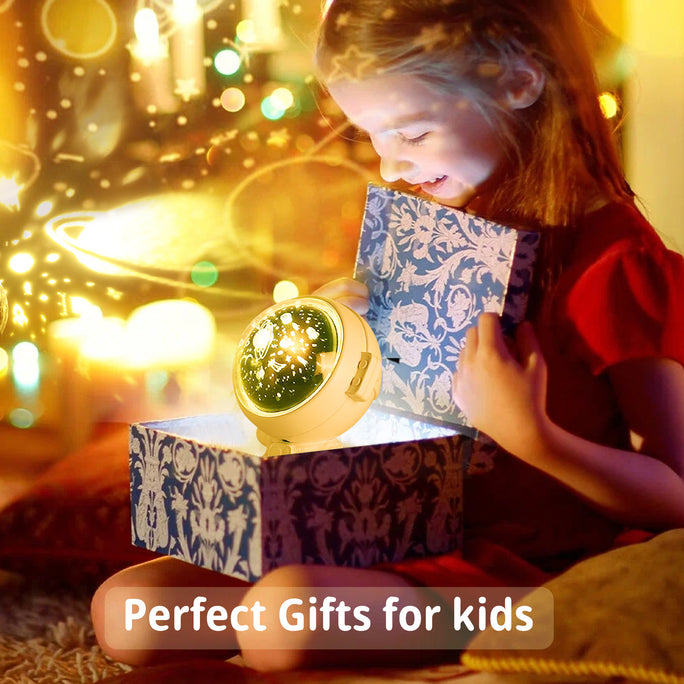 Galaxy Star Projector Astronaut Lamp – Starry Sky Night Light for Kids & Home Decor