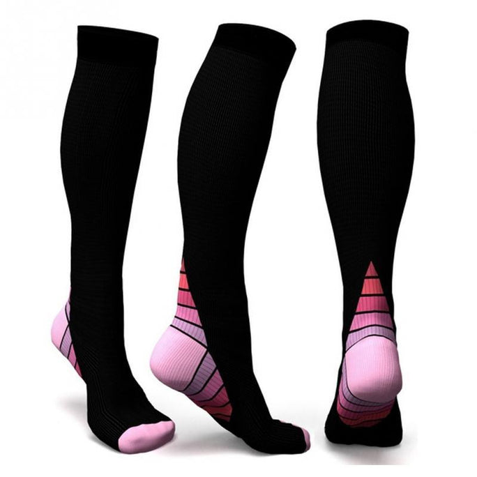 Unisex Compression Socks – Breathable Support for Nurses, Athletes & Travel