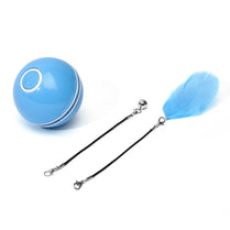 LED Laser Rolling Cat Toy – Interactive Electronic Ball for Pets