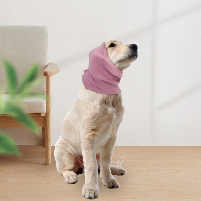 Calming Dog Ear Cover – Noise-Reducing Pet Hood & Earmuffs for Anxiety Relief, Grooming, Bathing & Drying
