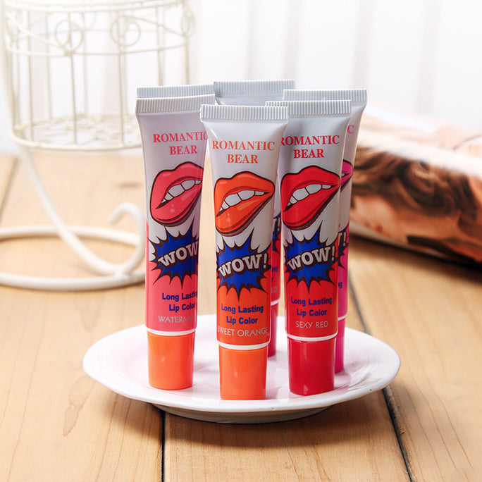 Peel-Off Liquid Lipstick – Waterproof, Long-Lasting & Moisturizing (6 Colors)