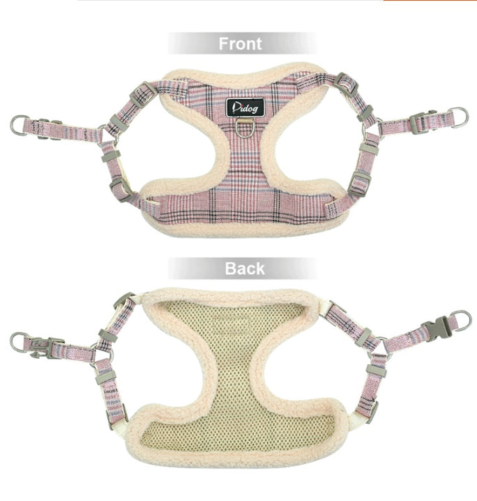 No-Pull Adjustable Dog Harness and Leash Set – Comfortable and Durable for Training