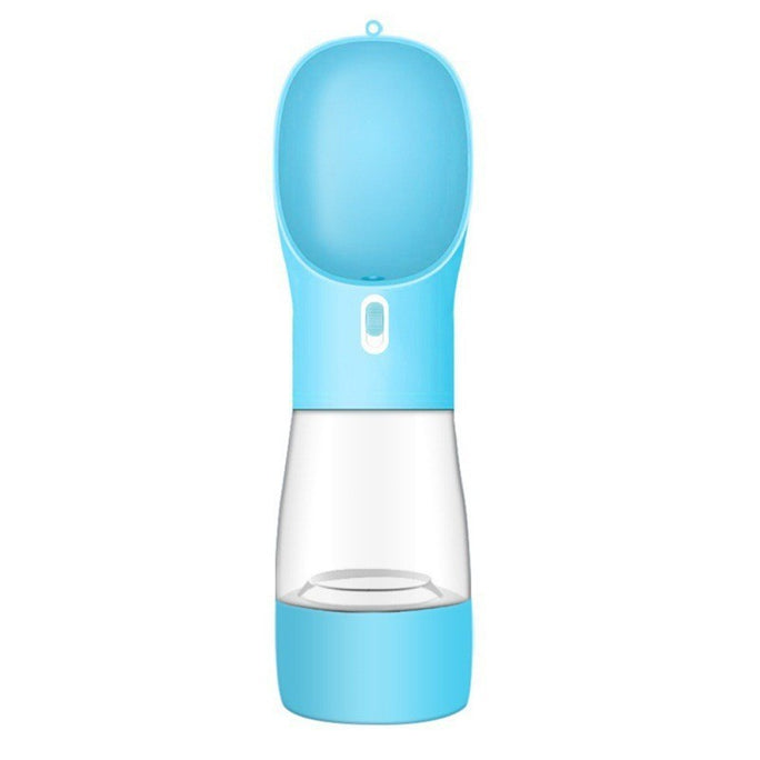 Portable 2-in-1 Dog Water Bottle & Bowl – Leak-Proof Travel Dispense