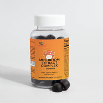 Mushroom Extract Complex Gummies  10-in-1 Natural Focus & Energy Support