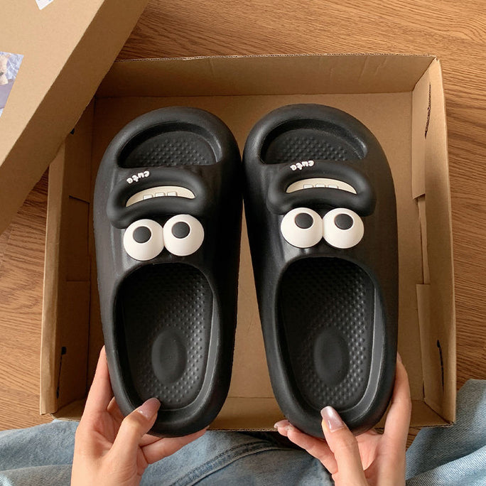 Funny Sausage Mouth Slippers – Soft Unisex Non-Slip Slides for Home & Indoor Comfort