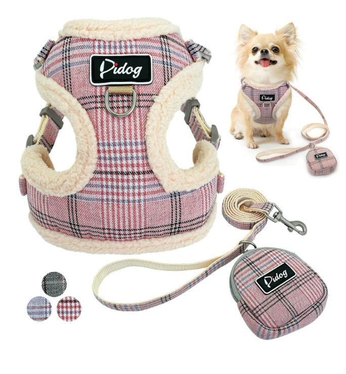 No-Pull Adjustable Dog Harness and Leash Set – Comfortable and Durable for Training