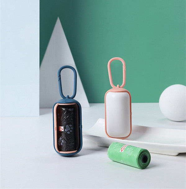 Portable Pet Waste Bag Dispenser – Mini Poop Bag Holder for Dogs and Cats