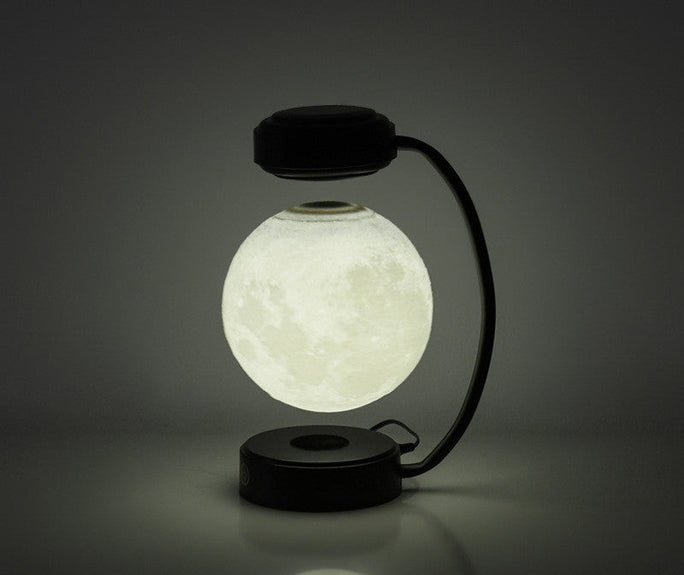 Luxury 3D LED Moon Lamp – Premium Magnetic Levitating & Rotating Night Light for Home & Office Decor