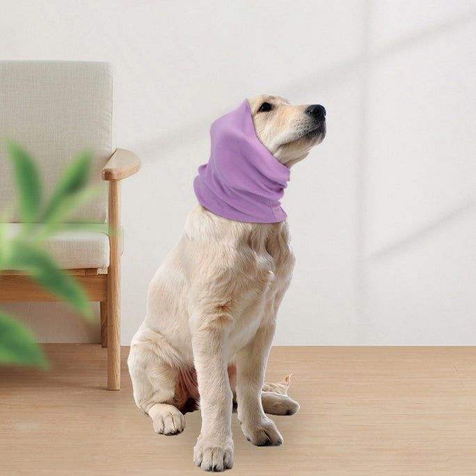 Calming Dog Ear Cover – Noise-Reducing Pet Hood & Earmuffs for Anxiety Relief, Grooming, Bathing & Drying
