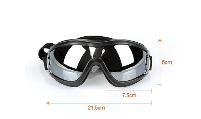 Dog Goggles – Waterproof & Windproof Pet Sunglasses with UV Protection