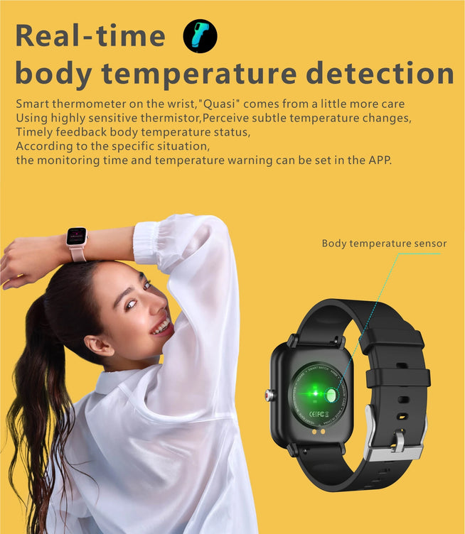 Q9 Pro Relógio Inteligente – Pulseira Multifuncional Estilosa para Fitness e Bem-Estar