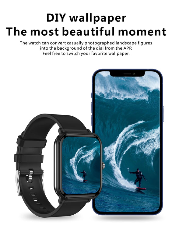 Q9 Pro Relógio Inteligente – Pulseira Multifuncional Estilosa para Fitness e Bem-Estar