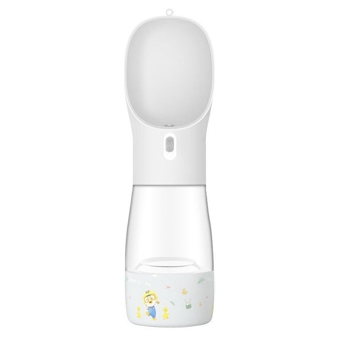 Portable 2-in-1 Dog Water Bottle & Bowl – Leak-Proof Travel Dispense