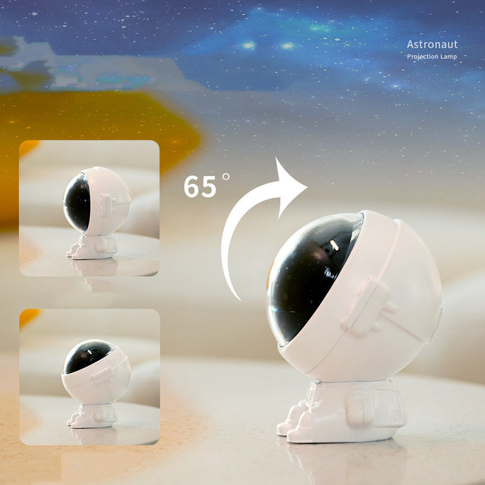 Galaxy Star Projector Astronaut Lamp – Starry Sky Night Light for Kids & Home Decor