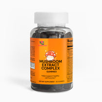 Mushroom Extract Complex Gummies  10-in-1 Natural Focus & Energy Support
