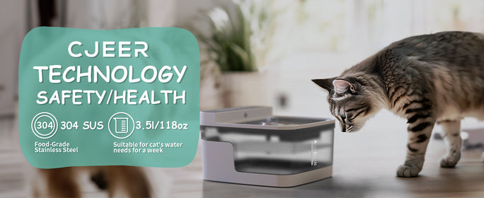 Smart Pet Water Fountain – UV Sterilization and Motion Sensor