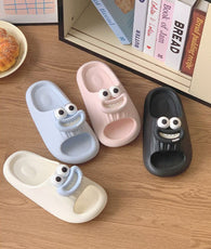 Funny Sausage Mouth Slippers – Soft Unisex Non-Slip Slides for Home & Indoor Comfort