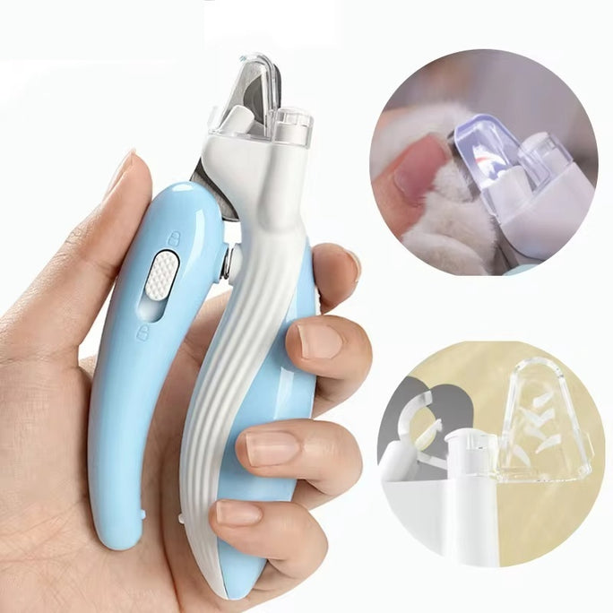 LED Pet Nail Clippers with Electric Nail Grinder – Safe & Easy Grooming for Dogs and Cat