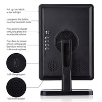 Touch Screen LED Makeup Mirror with 20 Lights, Bluetooth Speaker & 10X Magnification
