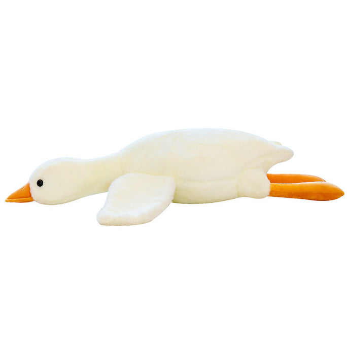 Cute Big White Goose Plush Pillow – Soft Stuffed Animal Toy