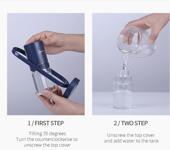 Magic Shadow USB Humidifier – Ultrasonic Mist & Projection Night Light