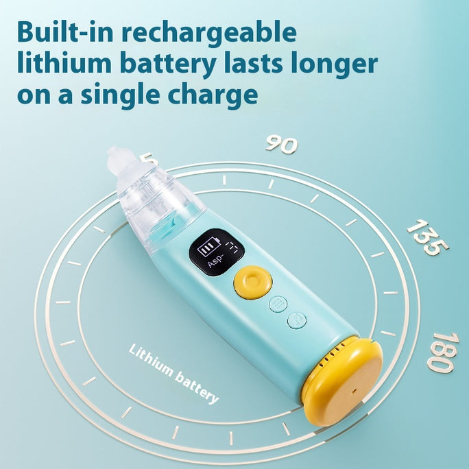 Baby Electric Nasal Aspirator – Gentle & Safe Nose Cleaner for Infants and Kids