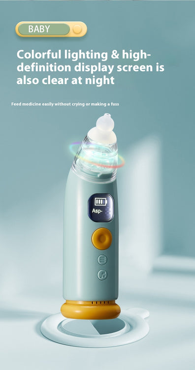 Baby Electric Nasal Aspirator – Gentle & Safe Nose Cleaner for Infants and Kids